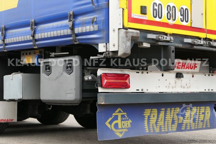 Otevřený návěs s plachtou FRUEHAUF Pritsche Plane SAF Achsen Liftachse
