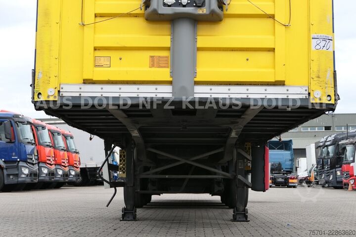Otevřený návěs s plachtou FRUEHAUF Pritsche Plane SAF Achsen Liftachse