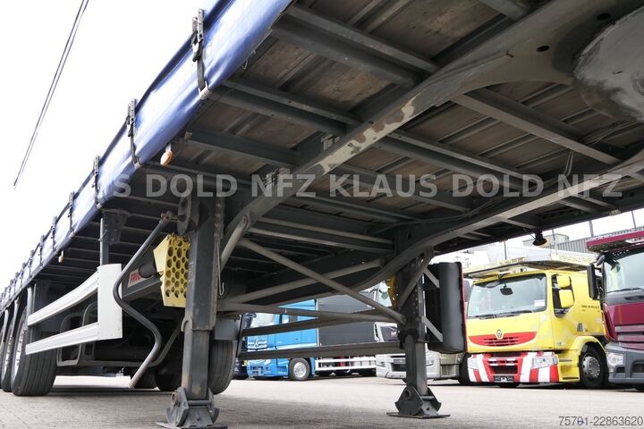 Otevřený návěs s plachtou FRUEHAUF Pritsche Plane SAF Achsen Liftachse