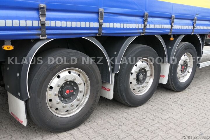 Otevřený návěs s plachtou FRUEHAUF Pritsche Plane SAF Achsen Liftachse