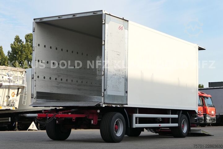 Skříňový přívěs SPIER AGL 290 Koffer 47m³ Durchladeeinrichtung LBW