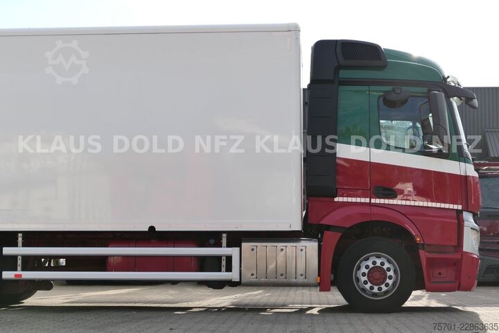 Φορτηγό κουτί (κουρμπαριστό) MERCEDES-BENZ Actros 1842L Koffer Vollluft LBW Euro 6
