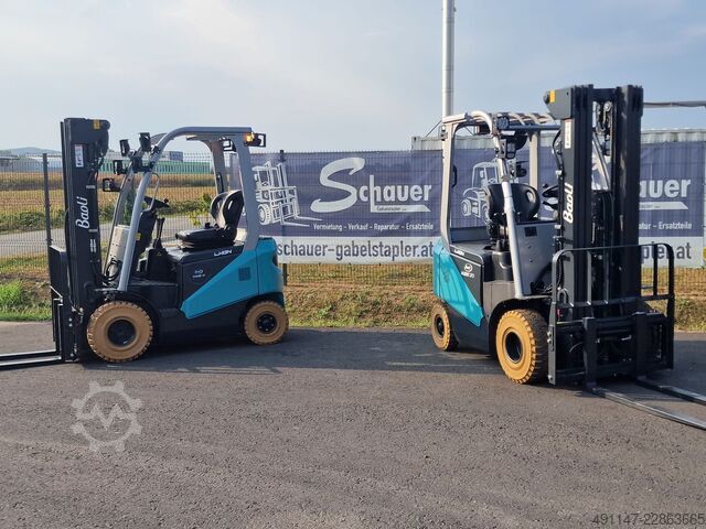 Elektrisk 4 -hjulig gaffeltruck Baoli KBE18 Li G1