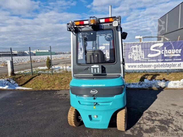 Elektrisk 4 -hjulig gaffeltruck Baoli KBE 25 G1