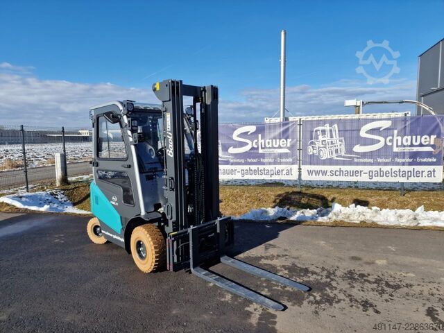 Elektrisk 4 -hjulig gaffeltruck Baoli KBE 25 G1