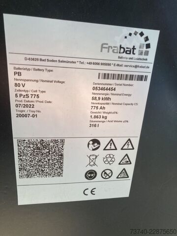 Elektro 4 Rad-Stapler Mitsubishi FB50CN