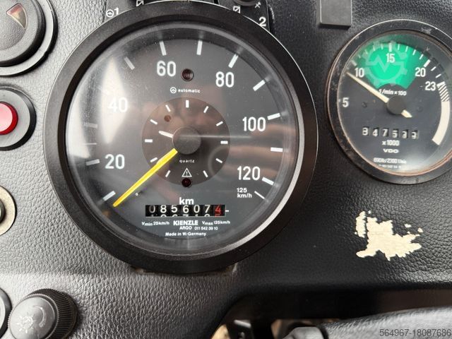 Vacuümtankwagen MERCEDES-BENZ 1928 NG 4x4 V8 Hochdruckpumpe Uraca KD412