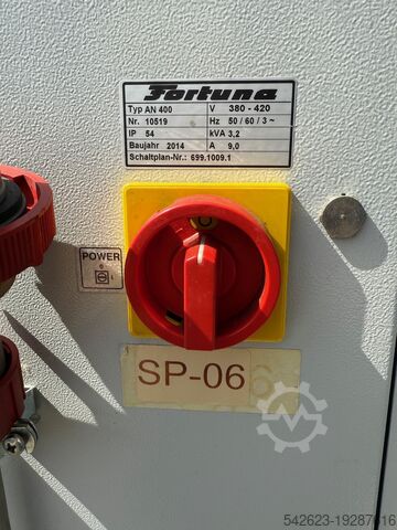 Spaccatrice Spaltmaschine Fortuna AN400