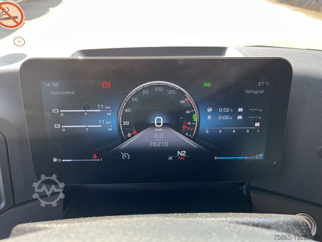 Koffer Mercedes-Benz Actros 2124 / 2023 / 18 Ton / Box / Laadklep