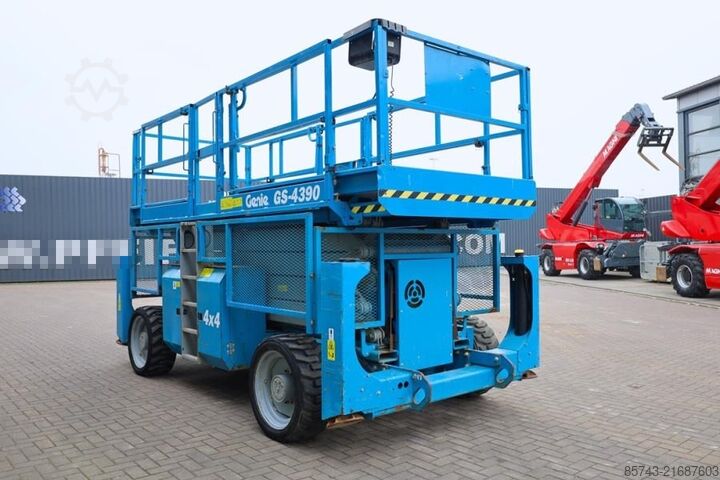 Schaarlift Genie GS4390 Diesel, 4x4 Drive, 15m Working Height, 680k