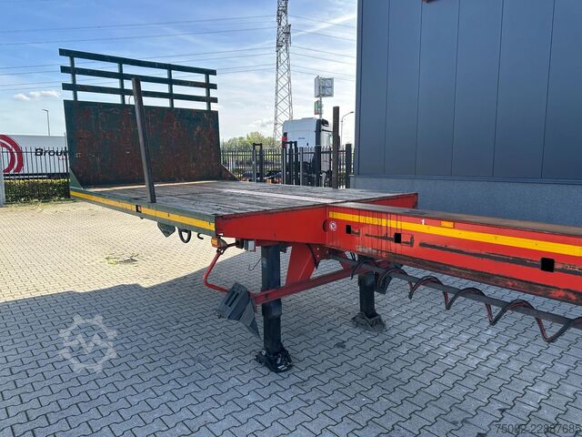 Prikolice platforme Broshuis 31N0-EU 31N0-EU / 1x extendable (750cm) / steer...