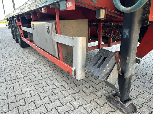 Prikolice platforme Broshuis 31N0-EU 31N0-EU / 1x extendable (750cm) / steer...