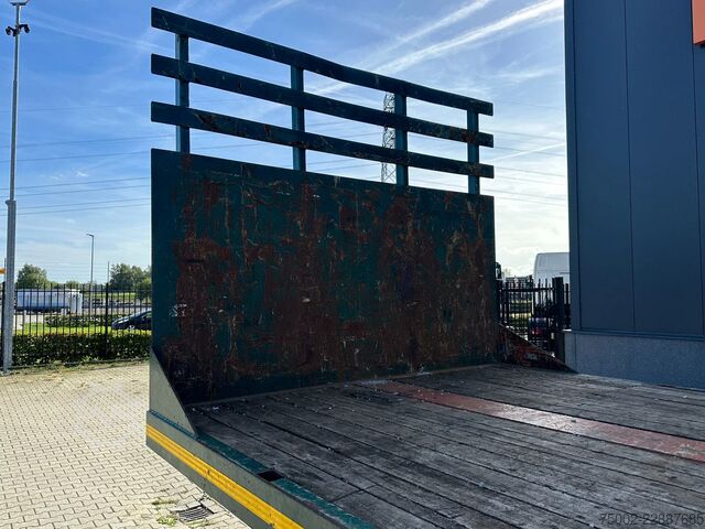 Prikolice platforme Broshuis 31N0-EU 31N0-EU / 1x extendable (750cm) / steer...