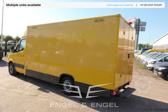 Dubă cu caroserie tip cutie mercedes-benz SPRINTER 310 CDI MAXI EURO-5 KOFFER REGALE KAMERA DURCHGANG COC