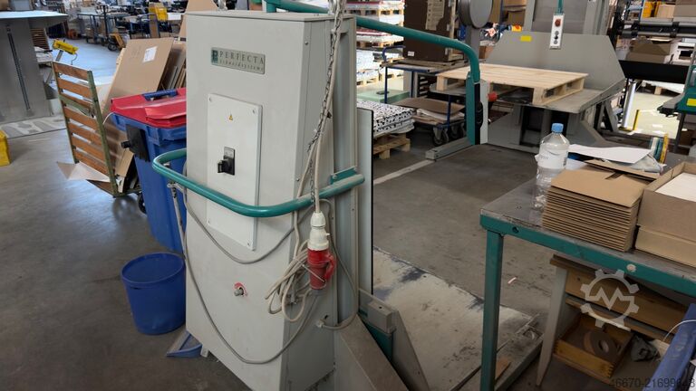 Guillotine cutter cutting line Perfecta 115 HTVC mit Peripherie