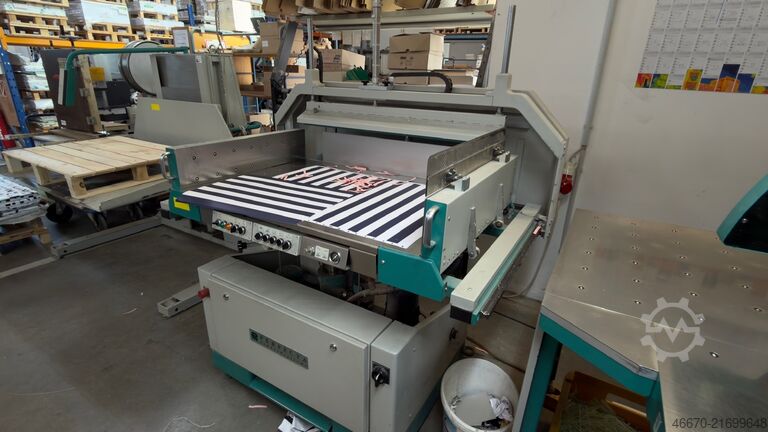 Guillotine cutter cutting line Perfecta 115 HTVC mit Peripherie