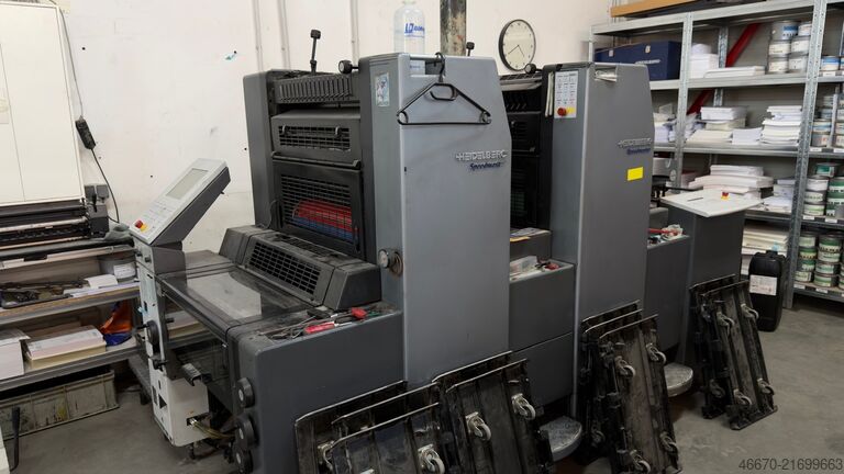Sheetfed offset press Heidelberg SM52-2P+