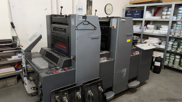Sheetfed offset press Heidelberg SM52-2P+