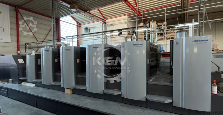 Sheetfed offset press Heidelberg CX102-5+LX2