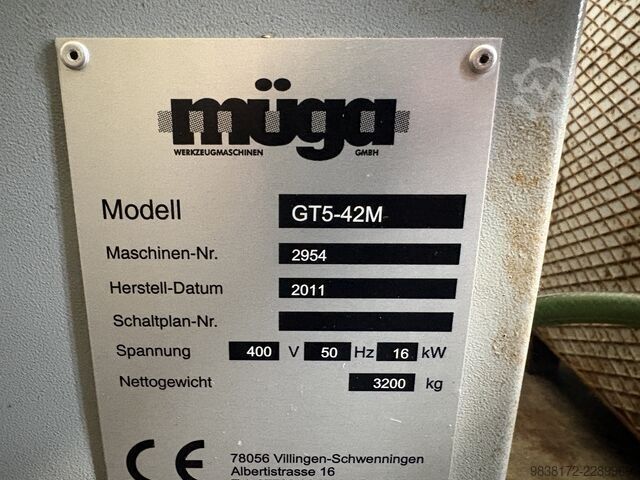 CNC strug MÜGA GT 542 M