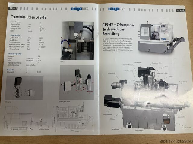 CNC strug MÜGA GT 542 M