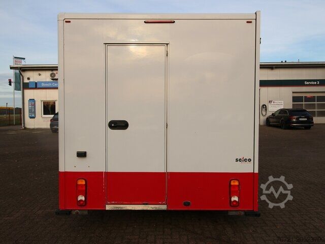 Özelleştirilmiş panelvan Fiat Ducato Verkaufsfahrzeug SEICO Fleischer-Metzger