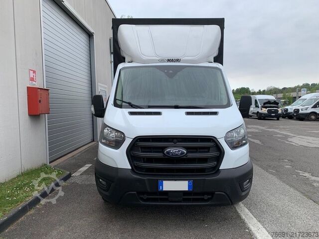 Transportador con plataforma y toldo Ford Transit 350 Telo   MOTORE ROTTO