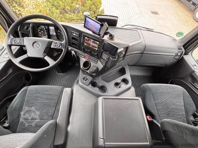 Τρίπλευρο ανατρεπόμενο φορτηγό MERCEDES-BENZ 3246 K  Actros 8x4 Meiller  Bordmatik