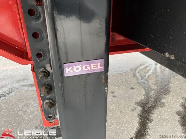 Semi-reboque aberto com lona KÖGEL SN 24*Tautliner*Zertifikat XL*SAF-Achsen*