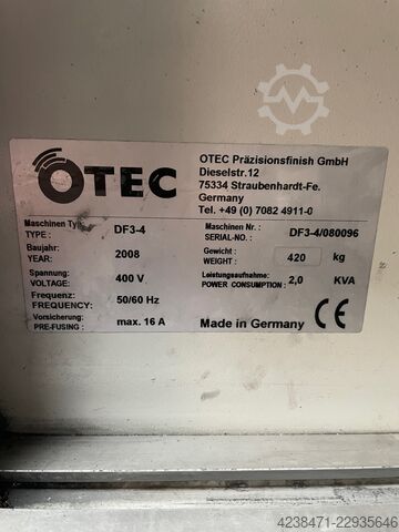 Vontatott végberendezés Otec DF 3/4 Tools