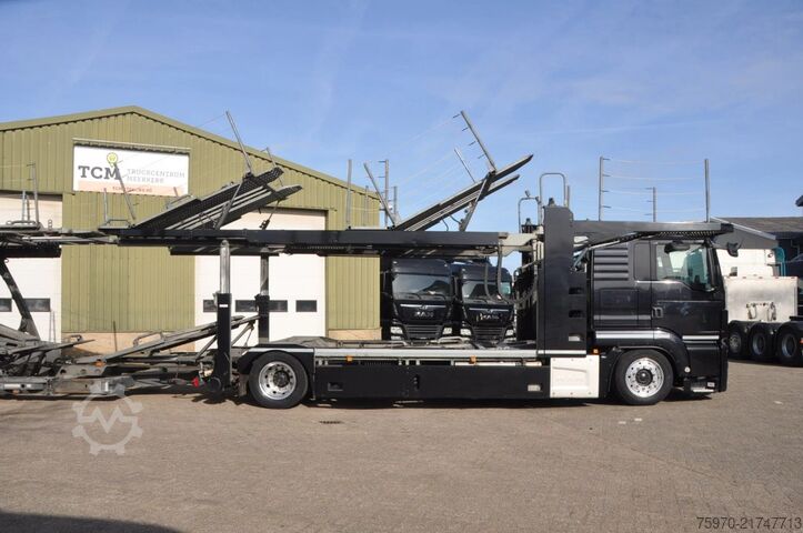 βαν μεταφοράς αυτοκινήτων MAN TGS 18.420 + 2AS GROENEWOLD 2018 AUTO-TRANSPORTER