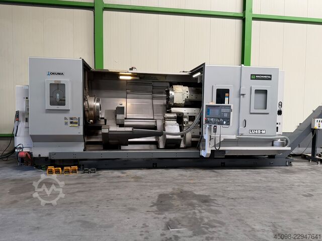 Tour CNC Okuma LU 45 M-3000