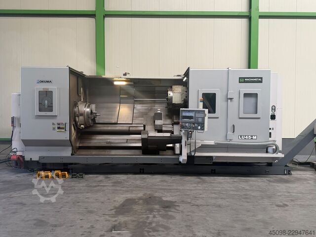 Tour CNC Okuma LU 45 M-3000