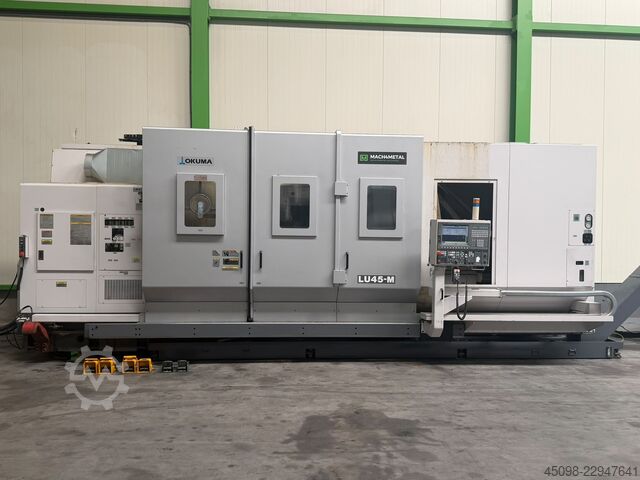 Tour CNC Okuma LU 45 M-3000