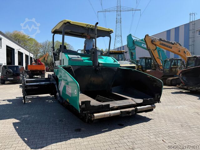 Paletli finişer Vögele Super 1600-2 Asphaltfertiger Nivellierau