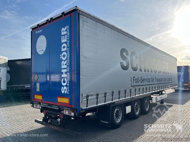 Otevřený návěs s plachtou Krone Curtainsider Standard Staplerhalterung