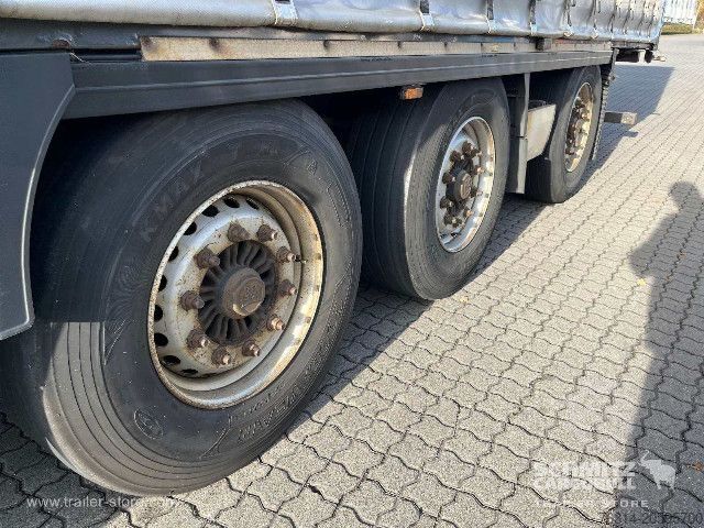 Otevřený návěs s plachtou Krone Curtainsider Standard Staplerhalterung