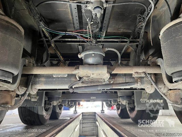 Otevřený návěs s plachtou Krone Curtainsider Standard Staplerhalterung