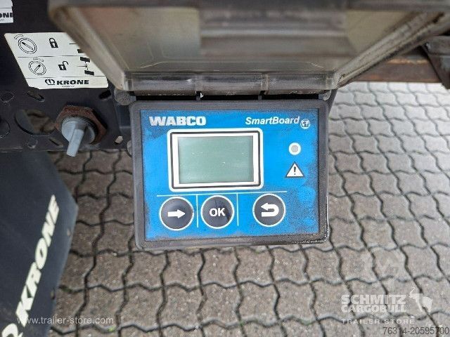 Otevřený návěs s plachtou Krone Curtainsider Standard Staplerhalterung