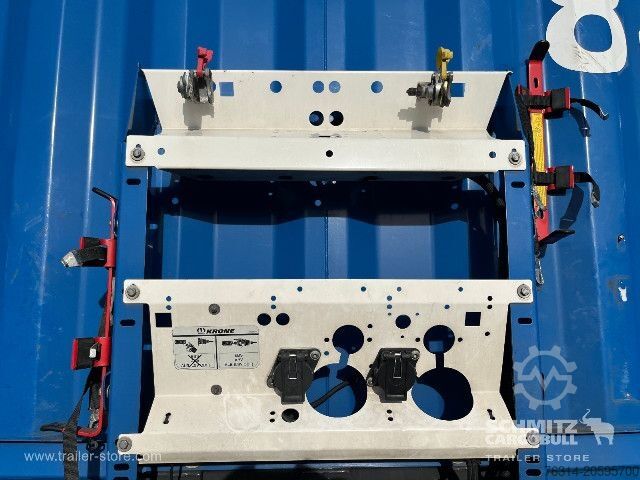 Otevřený návěs s plachtou Krone Curtainsider Standard Staplerhalterung