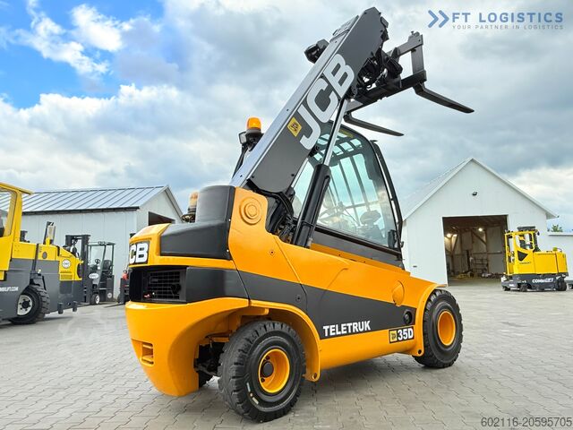 Teleskopický manipulátor JCB TLT35D / DIESEL / CAB / NEW TYRES / 4450