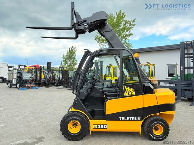 Teleskopický manipulátor JCB TLT35D / DIESEL / CAB / NEW TYRES / 4450