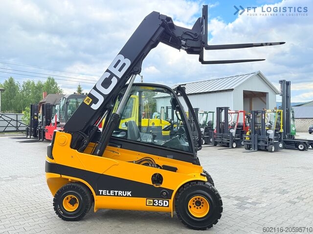 Teleskopický manipulátor JCB TLT35D / DIESEL / CAB / NEW TYRES / 4450