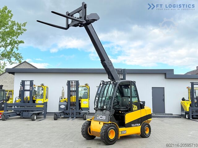 Teleskopický manipulátor JCB TLT35D / DIESEL / CAB / NEW TYRES / 4450