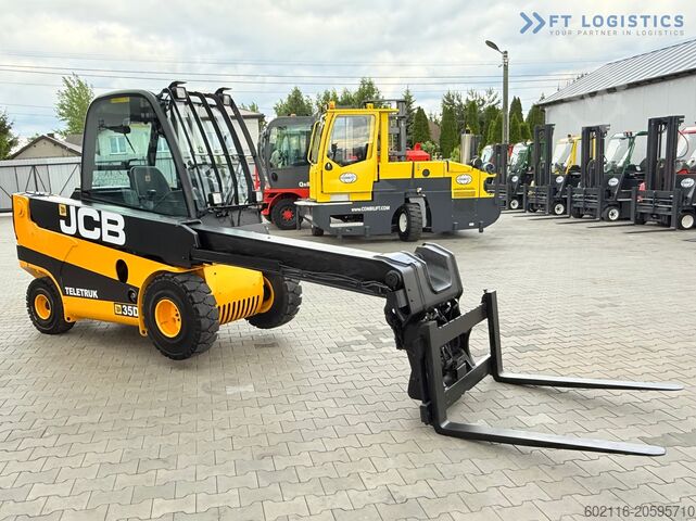 Teleskopický manipulátor JCB TLT35D / DIESEL / CAB / NEW TYRES / 4450