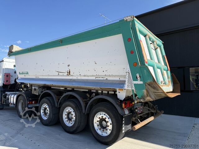 Tippsemitrailer Andreoli 37P Kipper 26cbm ABS