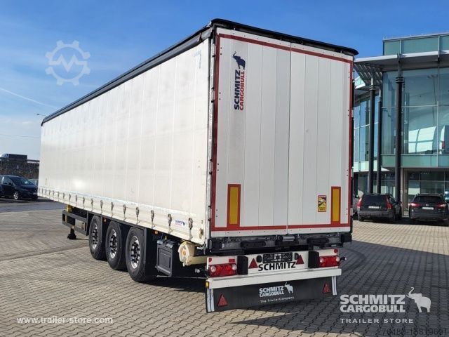 Brandalı açık yarı römork Schmitz Cargobull Schiebeplane Coil