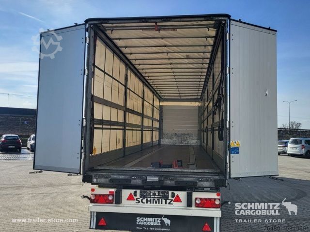 Brandalı açık yarı römork Schmitz Cargobull Schiebeplane Coil