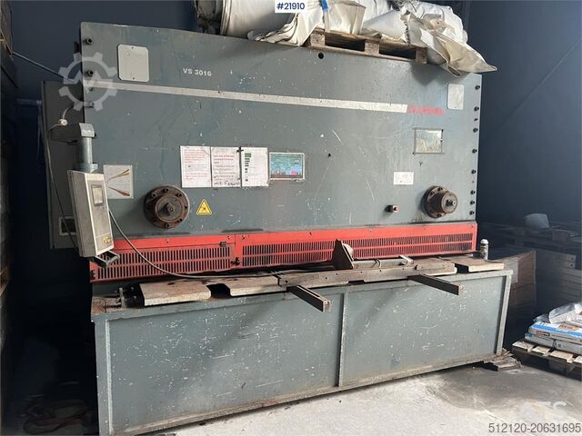 Baumaschine  Durmazlar ys3016 saks til stålplater