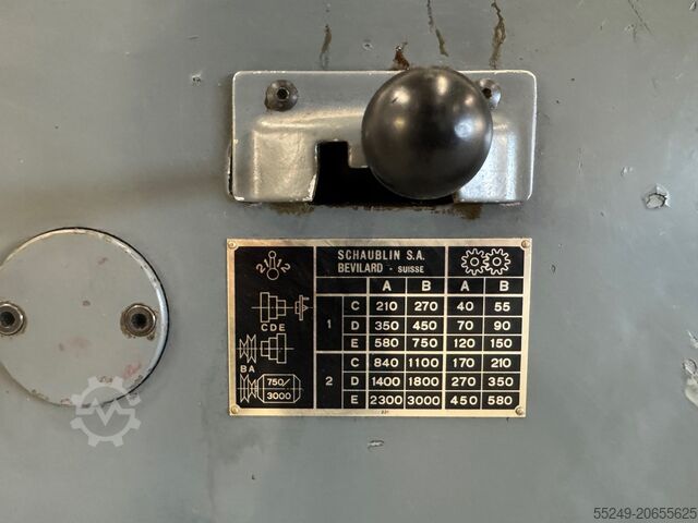 Centrale draaibank Schaublin 102 VM
